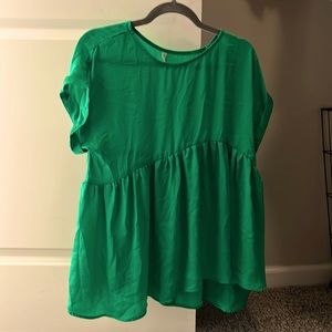 Jeans are a size two dress medium shirt is a small